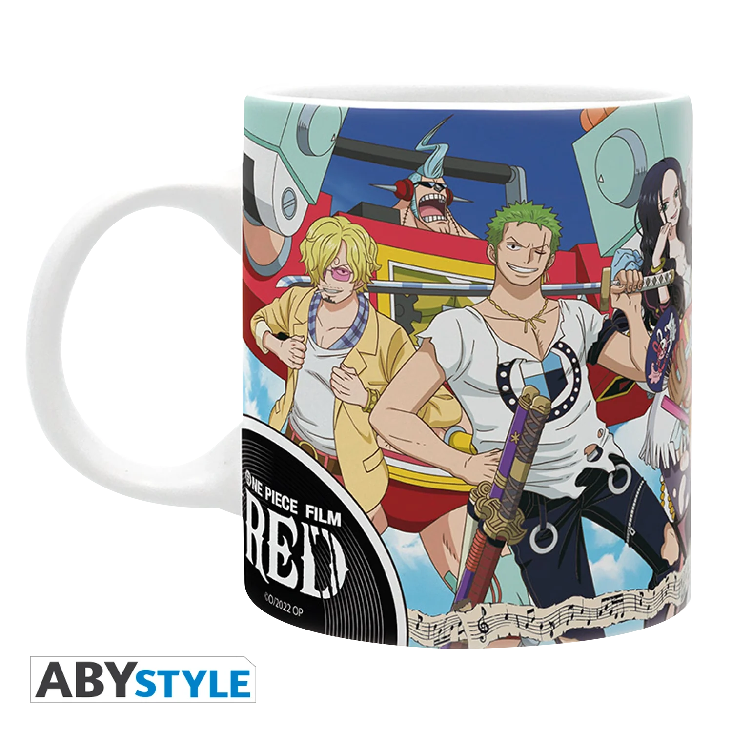 ONE PIECE Mug Red 320ML Concert